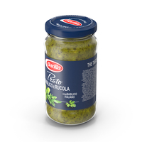 Barilla Pesto Basilico Rucola 190 g PNG & PSD Images