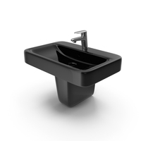 Bathroom Sink Black PNG & PSD Images