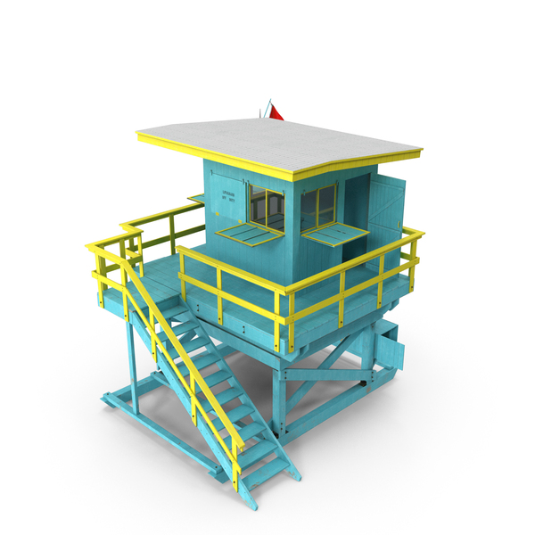 Beach Lifeguard House PNG & PSD Images