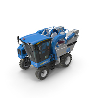 BRAUD 9090X Grape Harvester PNG & PSD Images