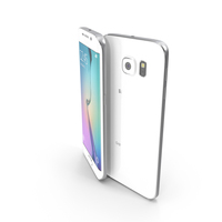 Samsung Galaxy S6 Edge Pearl PNG & PSD Images