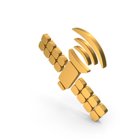 Gold Satellite Symbol PNG & PSD Images