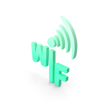 Green WiFi Signal Symbol PNG & PSD Images
