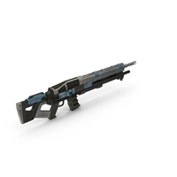 Sci-fi Rifle PNG & PSD Images