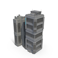 Futuristic Mega Towers PNG & PSD Images