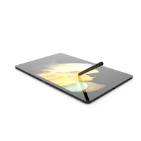Samsung Galaxy Tab S8 Plus With S Pen PNG & PSD Images