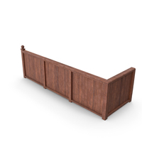 Traditional Cedar Fence PNG & PSD Images