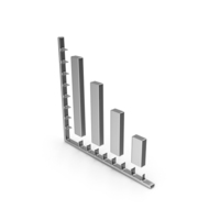 Silver Business Statistics Symbol PNG & PSD Images
