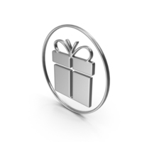 Silver Gift Symbol PNG & PSD Images