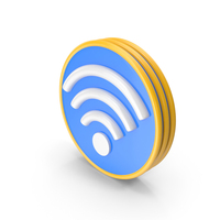 Circular WiFi Icon PNG & PSD Images