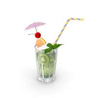 Summer Long Drink PNG & PSD Images