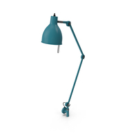 Blue PJ70 Desk Lamp PNG & PSD Images