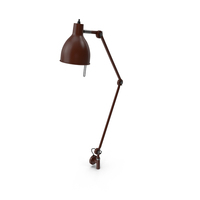 Brown PJ70 Bedside Lamp PNG & PSD Images