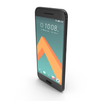 HTC 10 Carbon Gray PNG & PSD Images