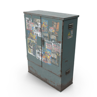 Electric Utility Box Grey PNG & PSD Images