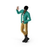 Light Skin Teenager Fashionable Style Standing Pose PNG & PSD Images