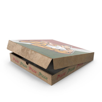 Pizza Box Closed PNG & PSD Images