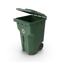 Recycle Bin Green PNG & PSD Images