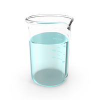 Measuring Cup with Liquid PNG & PSD Images