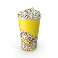 Medium Popcorn Bucket PNG & PSD Images