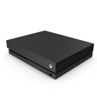 Microsoft Xbox One X PNG和PSD图像