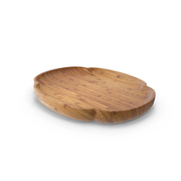 Bamboo Wood Tray PNG & PSD Images