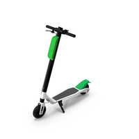 Clean Rental Electric Scooter PNG & PSD Images