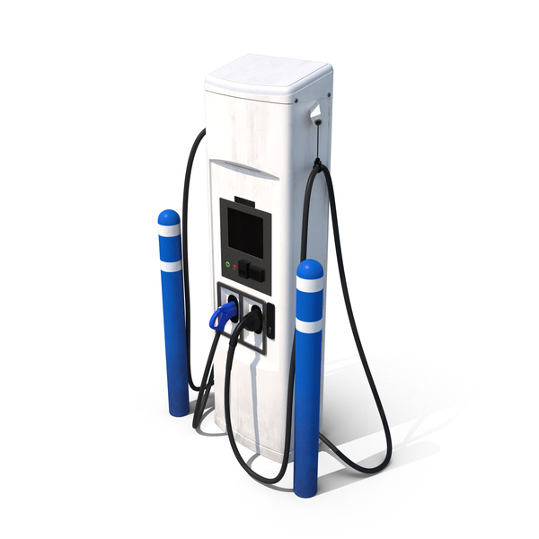Dirty EV Charging Station PNG & PSD Images