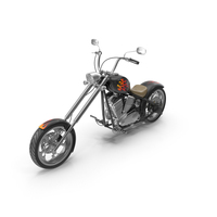 Custom Chopper Motorcycle PNG & PSD Images