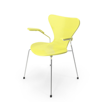 Arne Jacobsen  Series 7 Side Arm Chair PNG & PSD Images