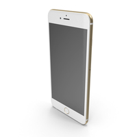 iPhone 6 Plus Gold PNG & PSD Images