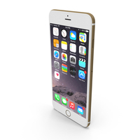 iPhone 6 Plus Gold 2 PNG & PSD Images