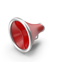 Red Cartoon Megaphone PNG & PSD Images