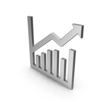 Silver Business Growth Chart PNG & PSD Images