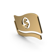Gold Money Sign PNG & PSD Images