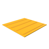 Yellow Clean Tactile Pavement PNG & PSD Images