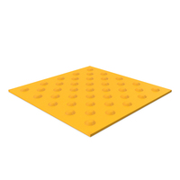 Clean Dotted Tactile Pavement PNG & PSD Images