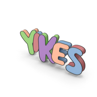 Colorful Yikes Sign PNG & PSD Images