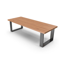 Wooden Dining Table PNG & PSD Images