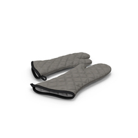 Oven Mitt Gray PNG & PSD Images