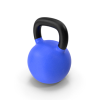 Blue Kettlebell PNG & PSD Images