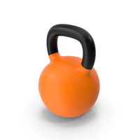 Kettlebell Orange PNG & PSD Images