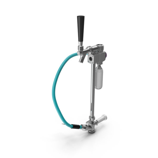Portable Co2 Draft Beer Keg Tap PNG & PSD Images