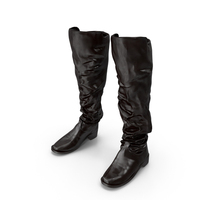 Medieval Leather Boots PNG & PSD Images