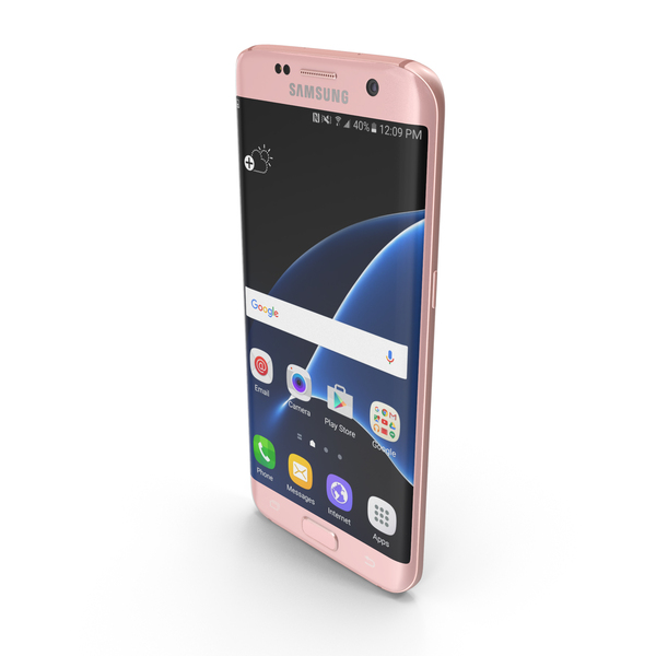 Samsung Galaxy S7 Edge Pink Gold PNG Images & PSDs for Download 