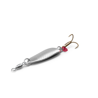 Silver Trolling Spoon Lure PNG & PSD Images
