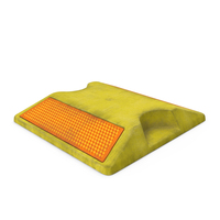 Yellow Dirty Road Stud PNG & PSD Images