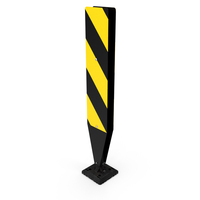 Left Hazard Marker PNG & PSD Images
