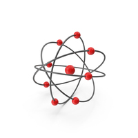 Planetary Atom Red PNG & PSD Images