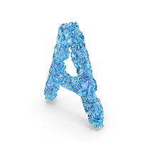 Gems Alphabet A PNG & PSD Images